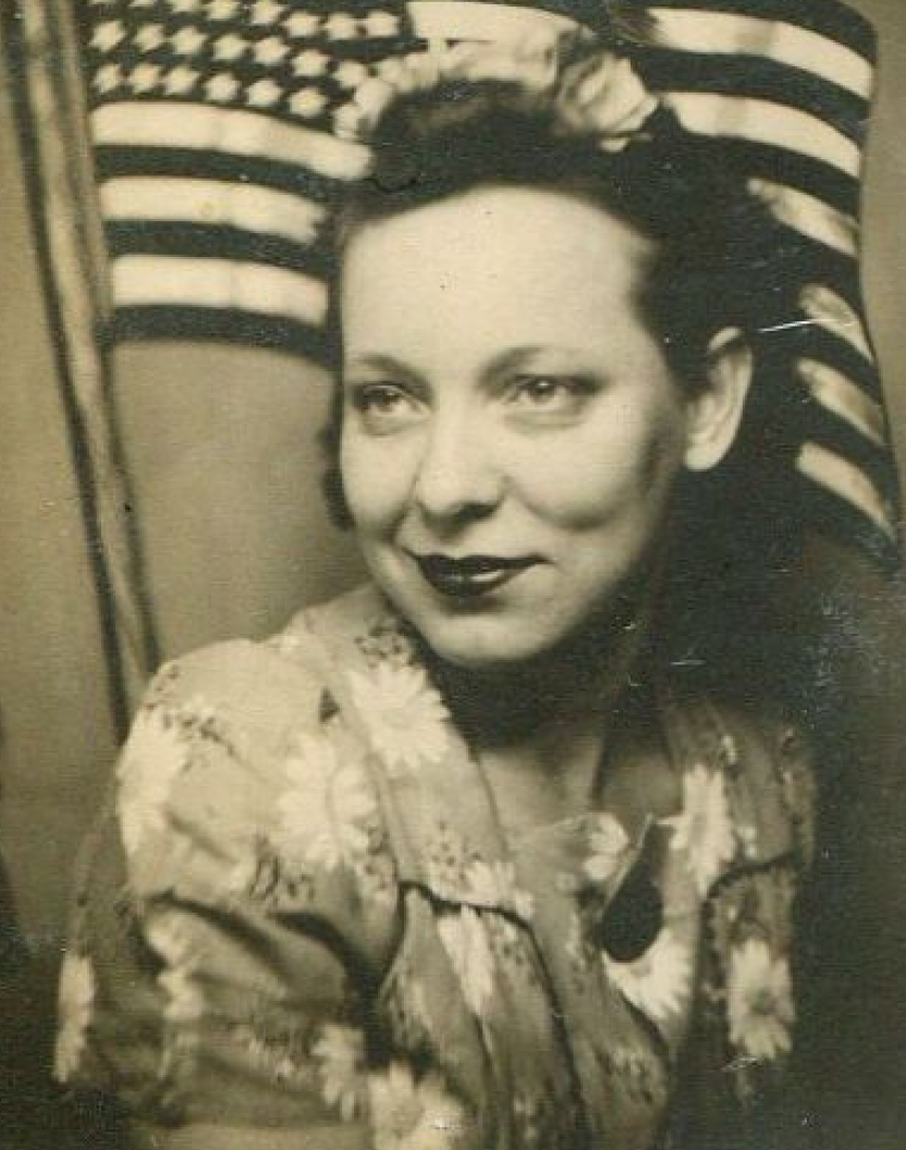 Black and white vintage photo before AI colorization