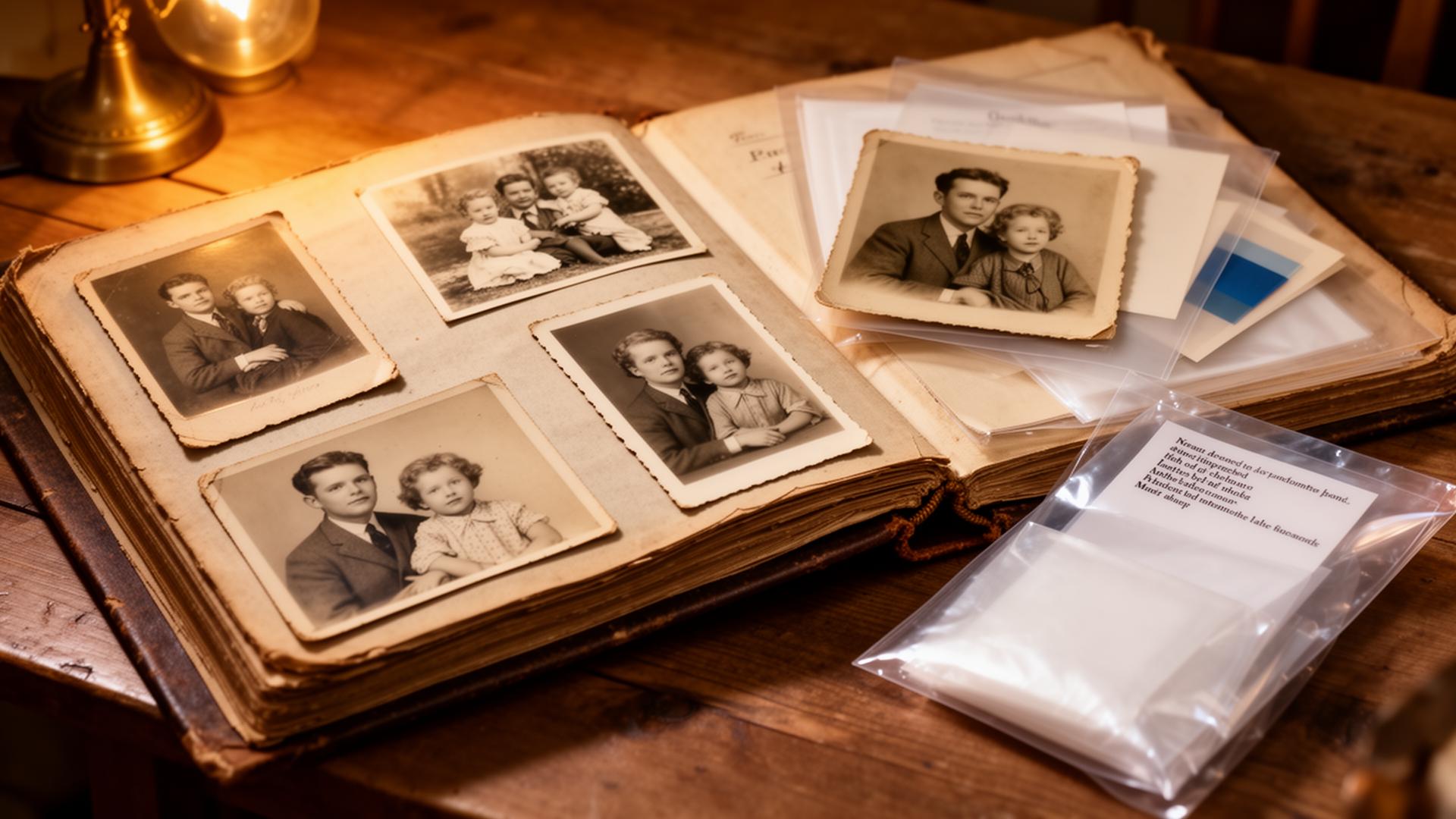 How to Preserve Old Family Photos